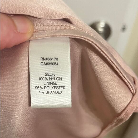 hitherto Lace Dress in Soft Pink. Size 6. Purchased from Anthropologie - Picture 6 of 7